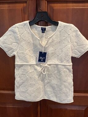 Roller Rabbit x Target Girls’ Short Sleeve Daisy Floral Embossed Terry Mini Dres